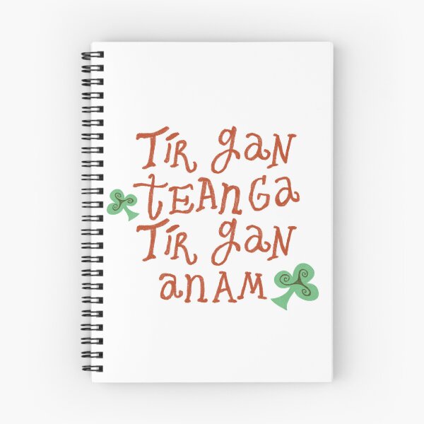 Item preview, Tír gan teanga, Tír gan anam design designed and sold by shimzart5.