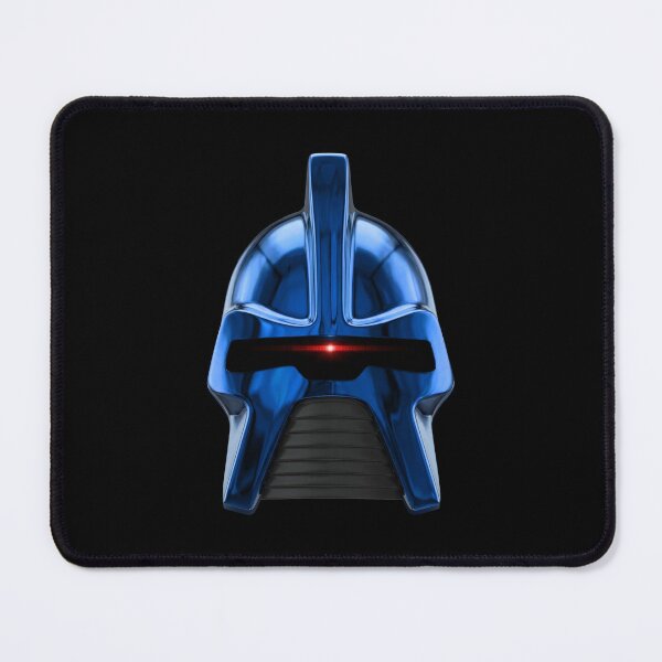 Item preview, Cylon Helmet - blue chrome designed and sold by The Common Tee.