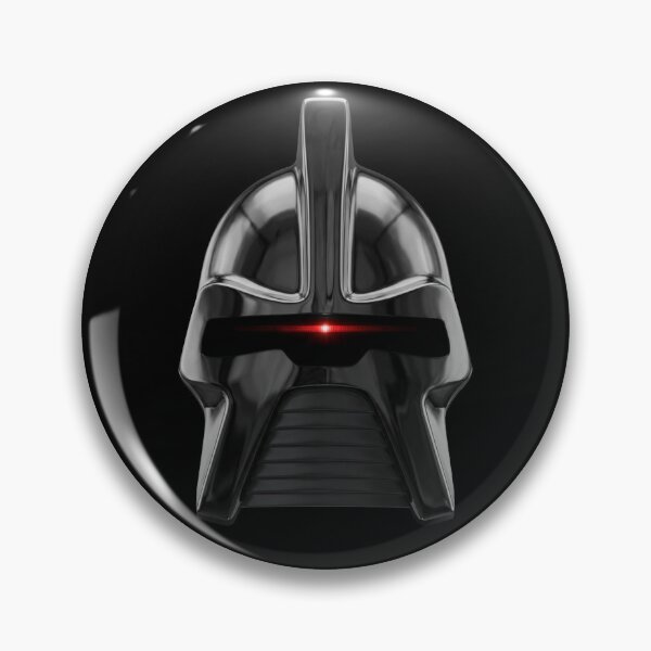Item preview, Cylon Helmet - black chrome designed and sold by The Common Tee.