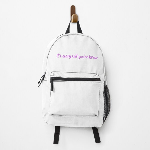 Item preview, It's scary, but you're brave - Heated Rivalry Ilya Rozanov quote, lavender cursive, Shane Hollander, Hollanov designed and sold by RosefinchArt.