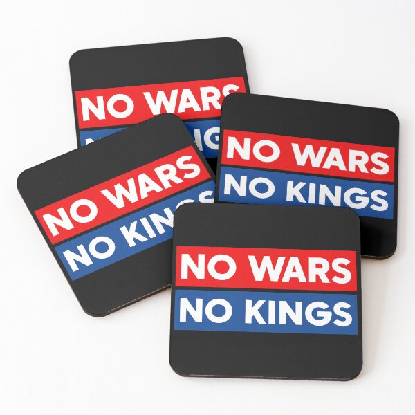 Item preview, No Wars No Kings - Resist | Anti Trump designed and sold by PixVib.