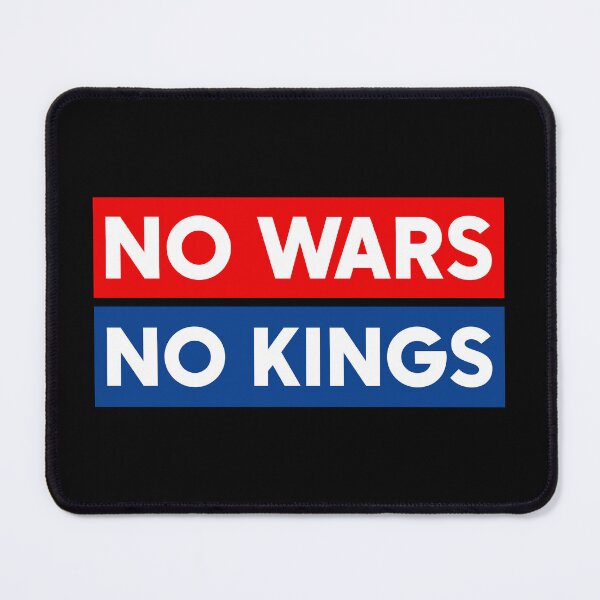 Item preview, No Wars No Kings - Resist | Anti Trump designed and sold by PixVib.