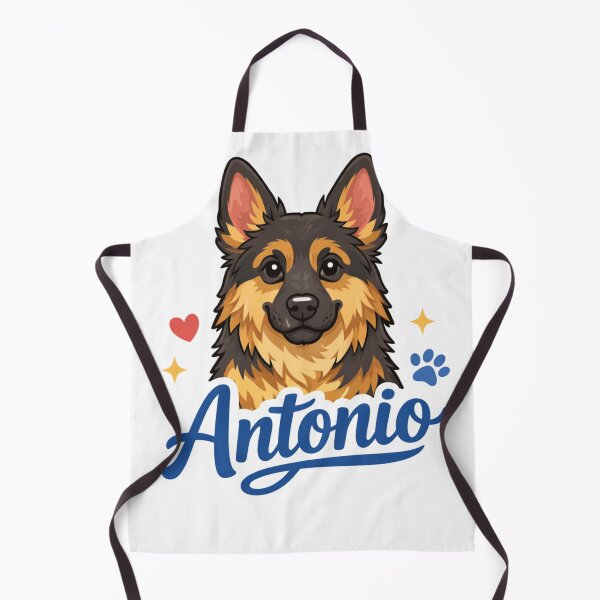 Item preview, German Shepherd Antonio Name Design designed and sold by Zampettalibera.