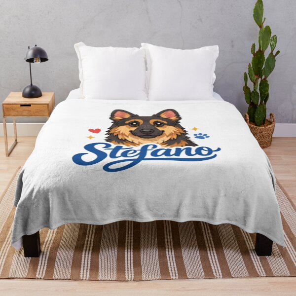 Item preview, German Shepherd Stefano Name Design designed and sold by Zampettalibera.