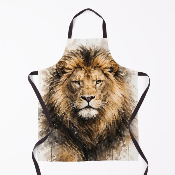 Item preview, Abstract Lion Art Majestic Animal Portrait designed and sold by giachem99.