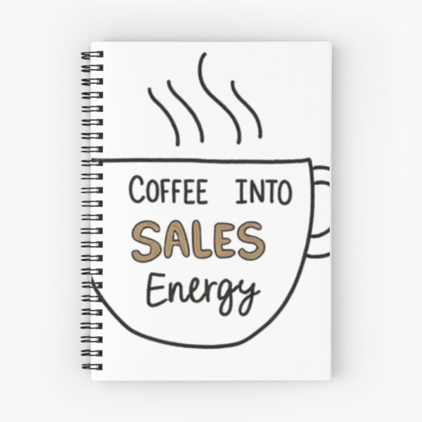 Item preview, Turning Coffee Into Sales Energy E-commerce Hustle designed and sold by Aura.Prints.