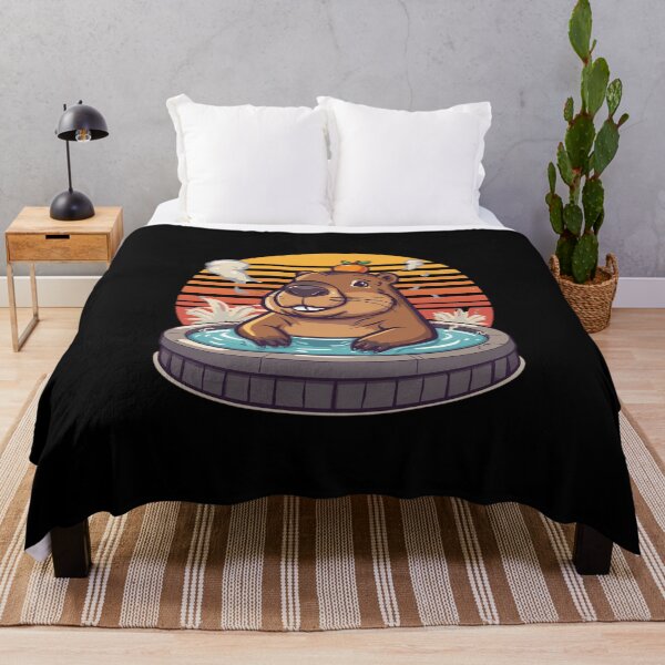 Item preview, Capybara Chill Club – Relaxed Rodent Society designed and sold by KapiPrint.