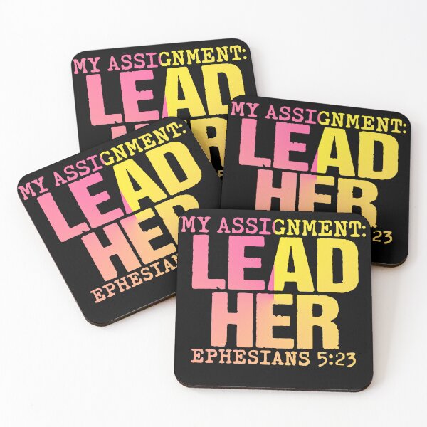 Item preview, My Assignment Lead Her Ephesians 5:23 Christian Faith designed and sold by CallDesign.