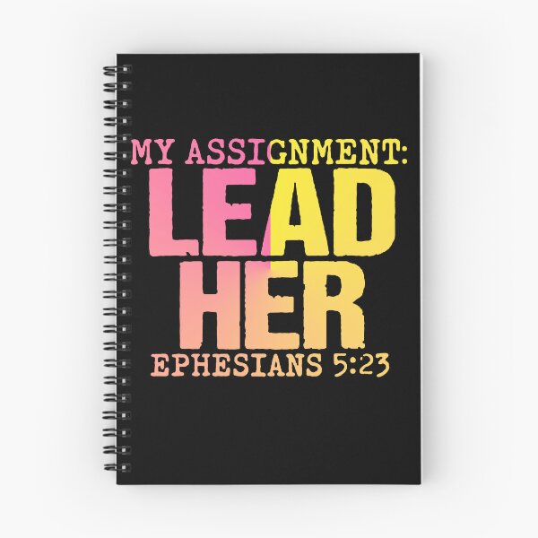 Item preview, My Assignment Lead Her Ephesians 5:23 Christian Faith designed and sold by CallDesign.
