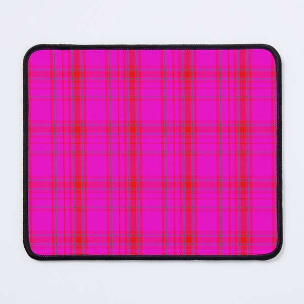 Item preview, Vibrant Hot Pink and Red Plaid with Deep Olive Green Accents designed and sold by Zab Butler Design.