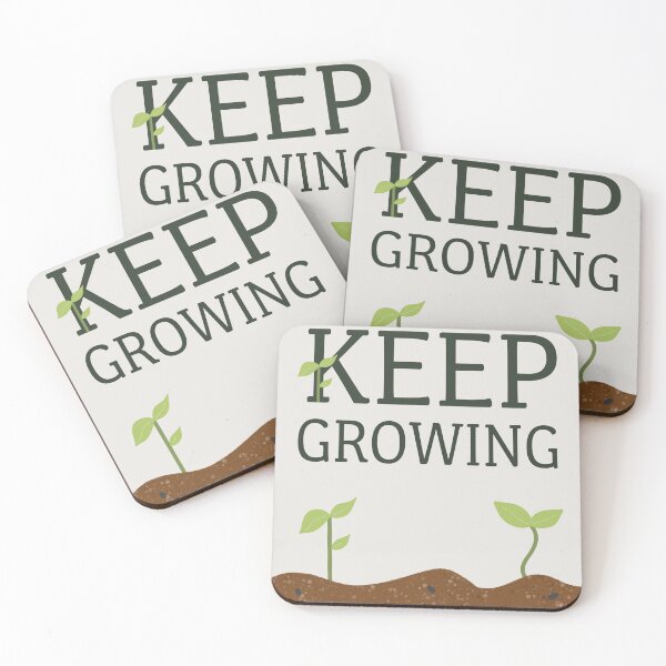 Item preview, Keep Growing Sprout Botanical Poster designed and sold by Doahda.