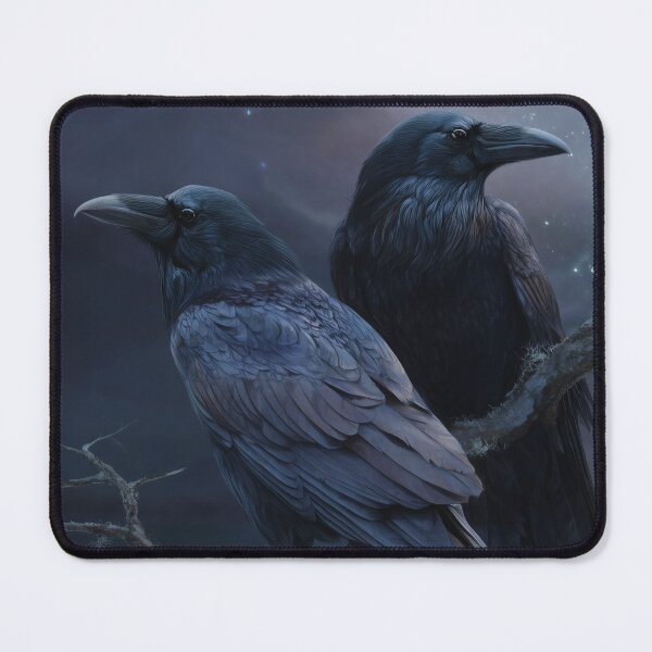 Item preview, Huginn and Muninn designed and sold by NordicDreams.