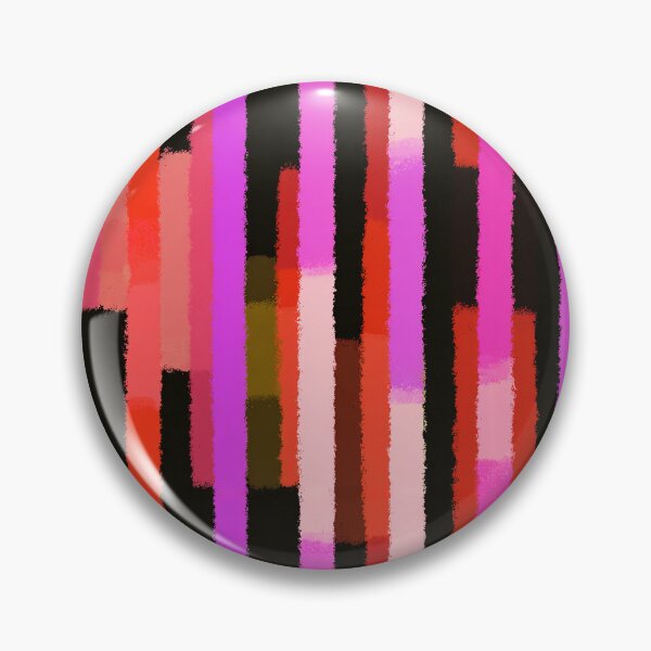 Item preview, Neon Pink Abstract Stripe Pattern designed and sold by bubblegoth.
