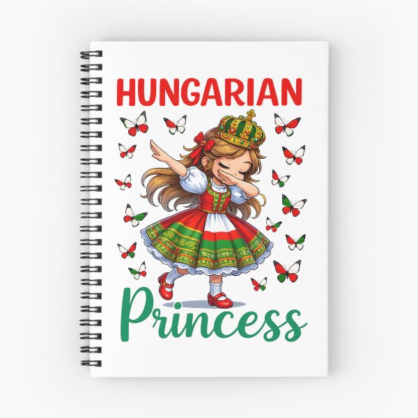 Item preview, Hungarian Princess Dabbing Girl Cute Magyar Pride for Girls designed and sold by NUMAcreations.