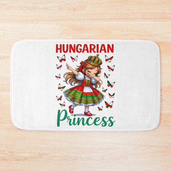 Item preview, Hungarian Princess Dabbing Girl Cute Magyar Pride for Girls designed and sold by NUMAcreations.
