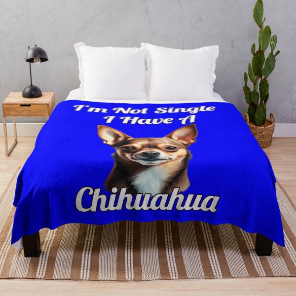 Item preview, Dog Pet Owner I'm Not Single I Have A  Chihuahua Art Design designed and sold by fantasticdesign.