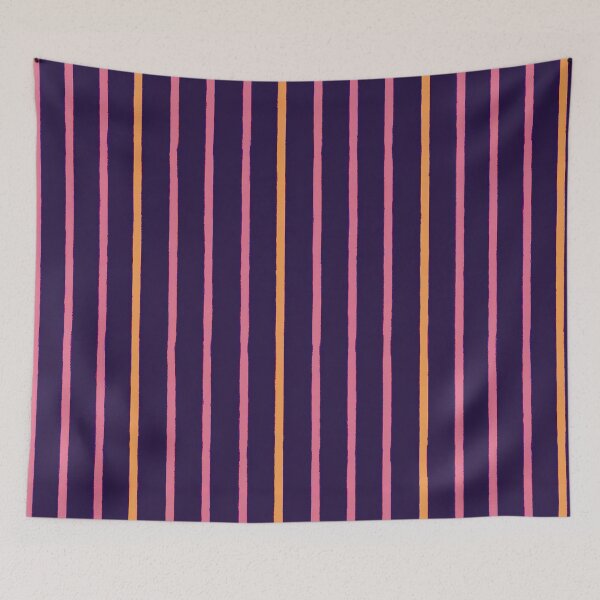 Item preview, Sunset Vertical Pinstripe Pattern designed and sold by bubblegoth.