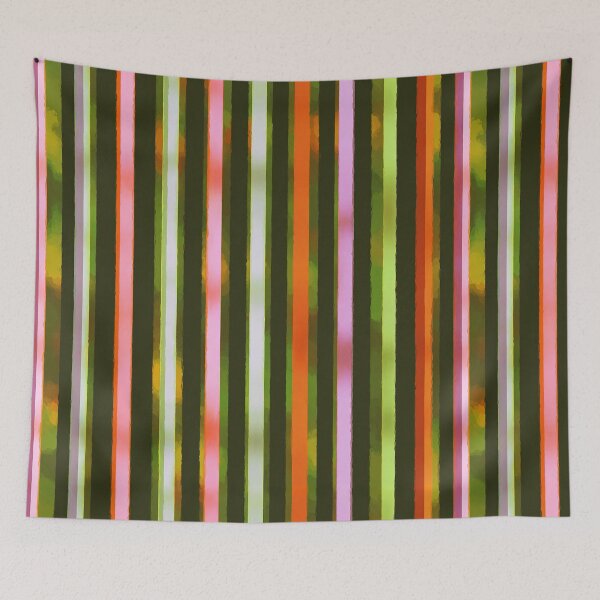 Item preview, Retro Mod Vertical Stripe Pattern designed and sold by bubblegoth.