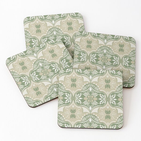 Item preview, Intricate Botanical Damask Pattern designed and sold by Seamlessly Buffalo.