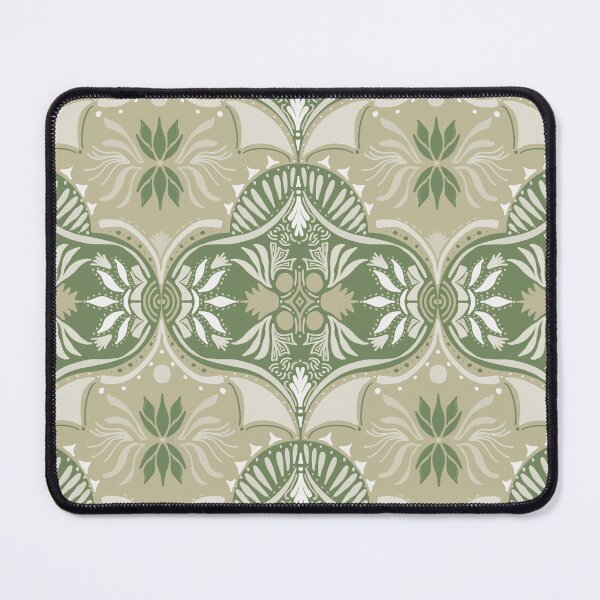 Item preview, Intricate Botanical Damask Pattern designed and sold by Seamlessly Buffalo.