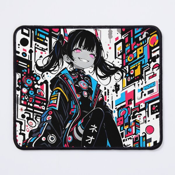 Item preview, NEON: Arrogant Cyberpop Rooftop Chill | Cute Cyberpunk Anime Girl designed and sold by Sytrics.