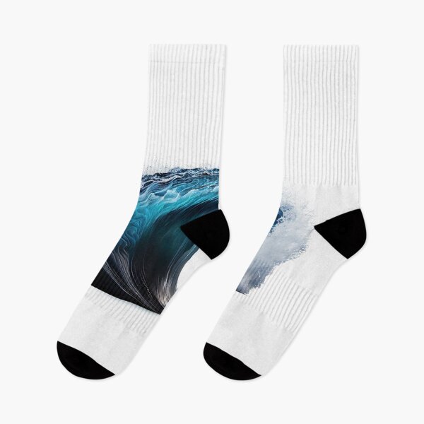 Item preview, Japanese Great White Shark Wave - Aesthetic Ukiyo-e Art designed and sold by DraftDose.