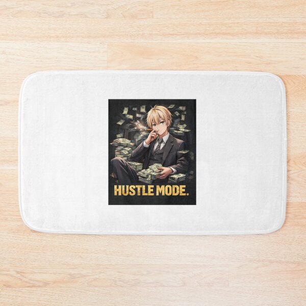 Item preview, Hustle Mode Anime Boss Surrounded by Money and Power designed and sold by Anshugoyal.