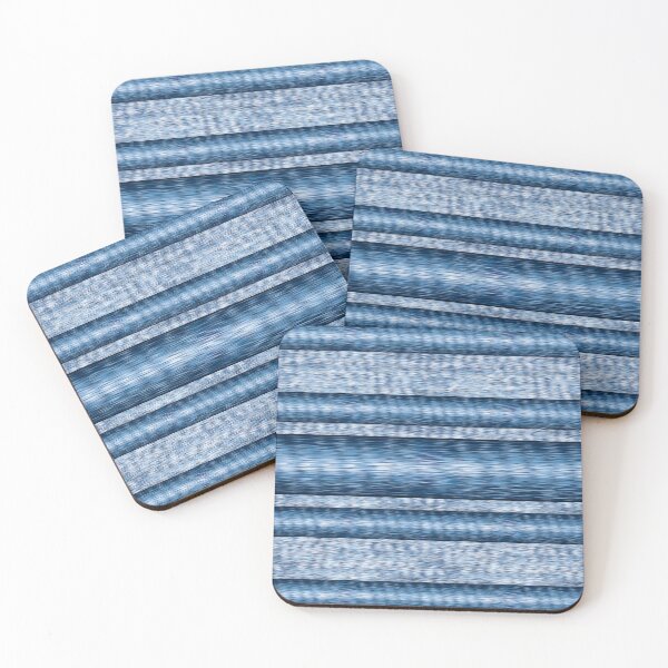 Item preview, Fibrous pattern with blue cords designed and sold by Cherevan.