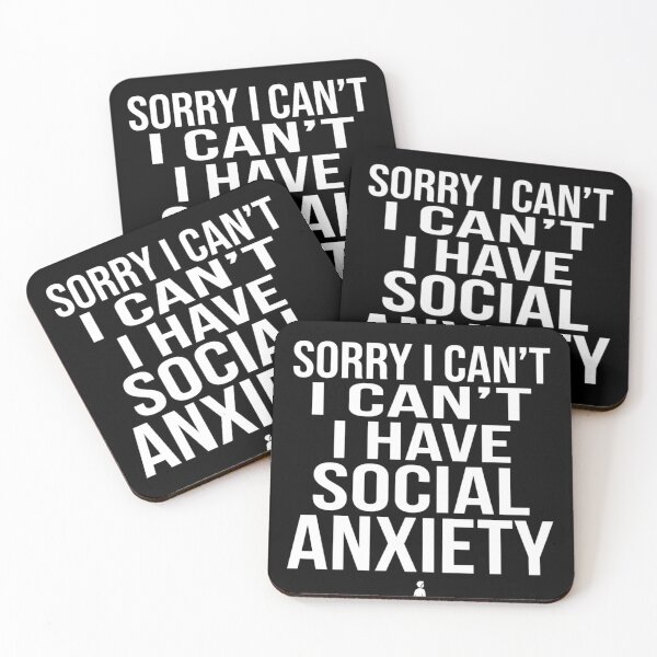 Item preview, Social Anxiety Shirt designed and sold by sedyCompany.