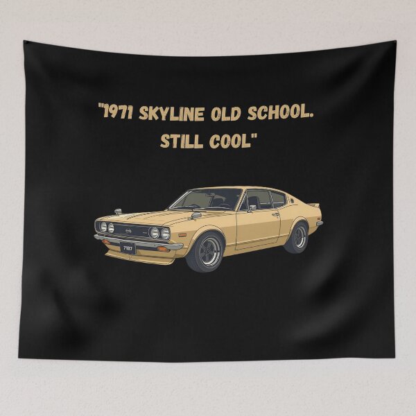 Item preview, Skylin coupe, 1971 Old School. Still Cool 12 designed and sold by Neon G.