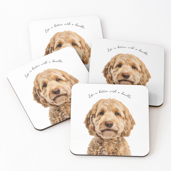Item preview, Life is Better with an Labradoodle designed and sold by The Artful Paw.