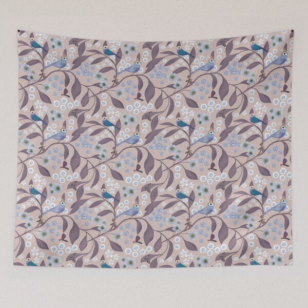 Item preview, Whimsical Songbirds & Sneezeweed designed and sold by phatlizzardart.