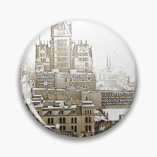 Item preview, Milwaukee, Wisconsin Skyline, c. 1915, Vintage Photograph designed and sold by AMacGPhilly.