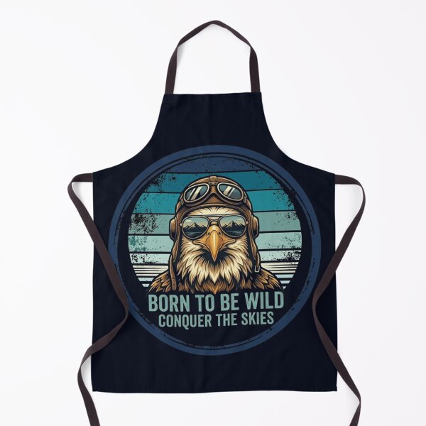 Item preview, Born to Be Wild – Conquer the Skies Emblem Design designed and sold by Dogandesighn.