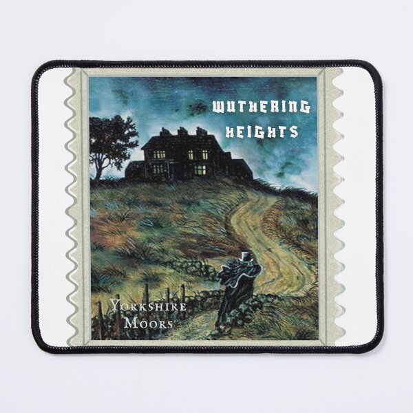 Item preview, Wuthering Heights, Yorkshire Moors | Stamp designed and sold by Nyxander's Bookish Catalogue.