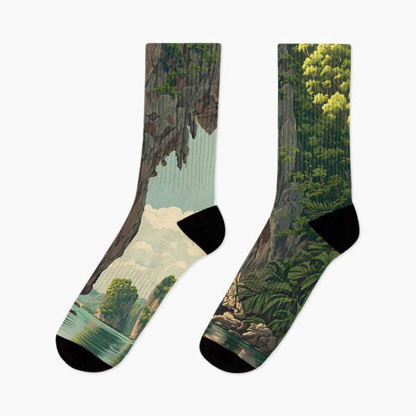 Item preview, Palau Illustration Travel Art Vintage designed and sold by KrisSidDesigns.