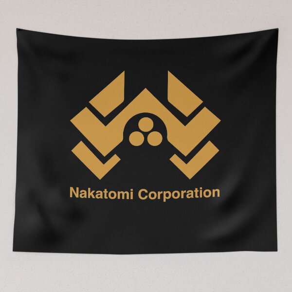 Item preview, Nakatomi Corporation (with text): as featured in DIE HARD designed and sold by WhiteShirtGuy.