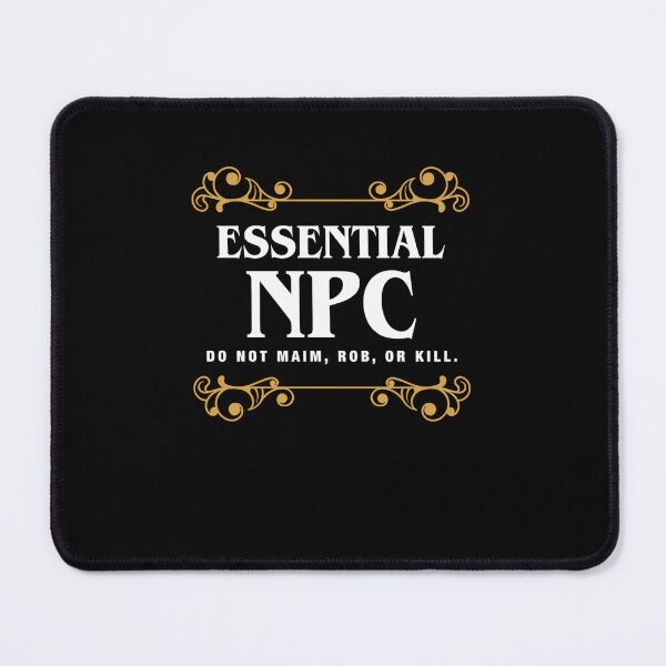 Item preview, Essential Npc Non-Playable Character Gaming designed and sold by ChrisEmpires.