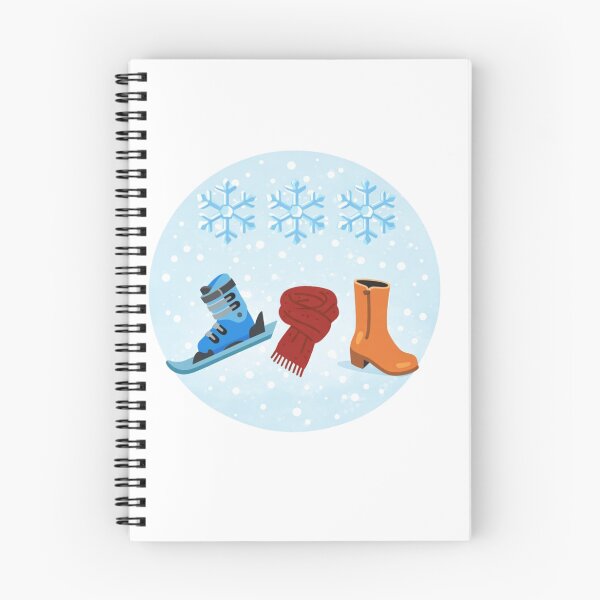Item preview, Winter Outfits Cozy & Chic - Skis Scarf & Boots designed and sold by Unsololugar.