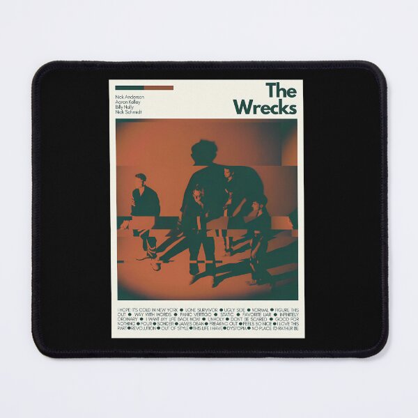 Item preview, The Wrecks Mid Century Modern Poster Print designed and sold by fadydx112.