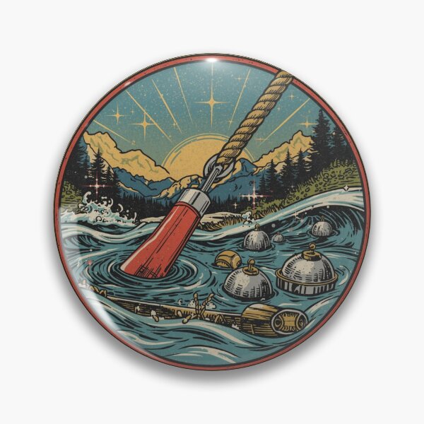 Item preview, Magnet Fishing Society – Treasure From The River designed and sold by KapiPrint.