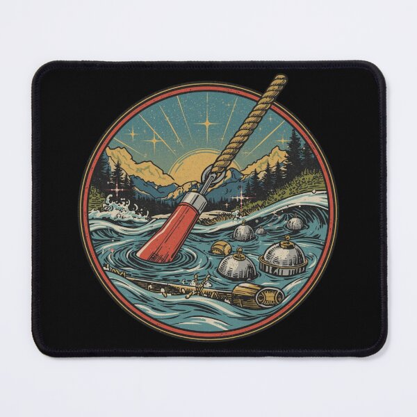 Item preview, Magnet Fishing Society – Treasure From The River designed and sold by KapiPrint.