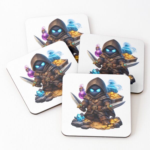 Item preview, Shadow Treasure Hunter – Dark Fantasy Rogue Adventure designed and sold by Ana Gómez.