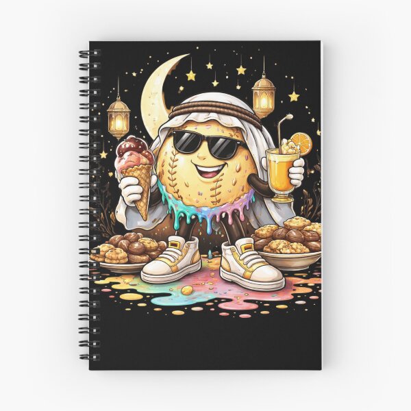 Item preview, Eid Mubarak Drip Cookie Character Cool Islamic Festival Street designed and sold by bilal sibgui.