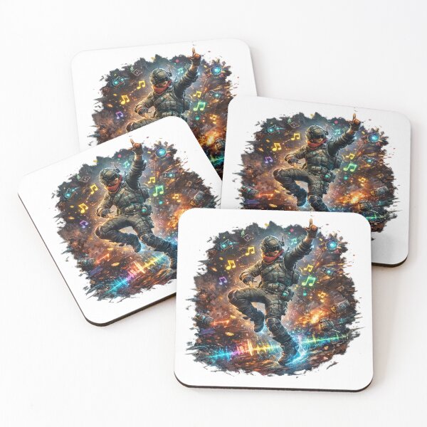 Item preview, Cyber Runner Explosion – Futuristic Action Design designed and sold by Ana Gómez.