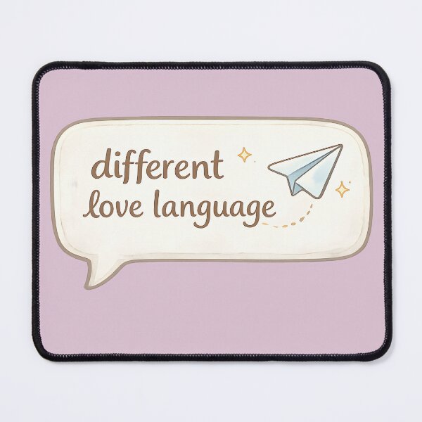 Item preview, Different Love Language Cute Message Sticker | Introvert Texting Meme | Romantic Chat Bubble Aesthetic Design designed and sold by MimiSabu.