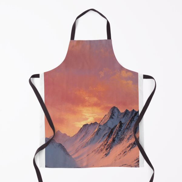 Item preview, Susnet in Mountains Landscape designed and sold by NicolasGlowArt.