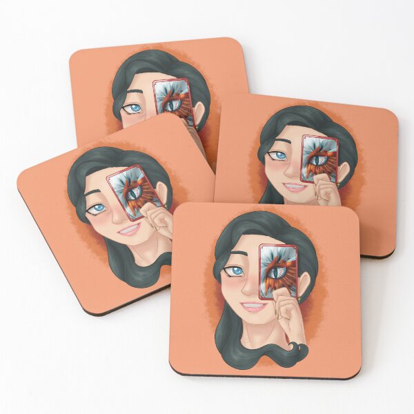 Item preview, Woman holding an eye car designed and sold by AssortedDrawings.