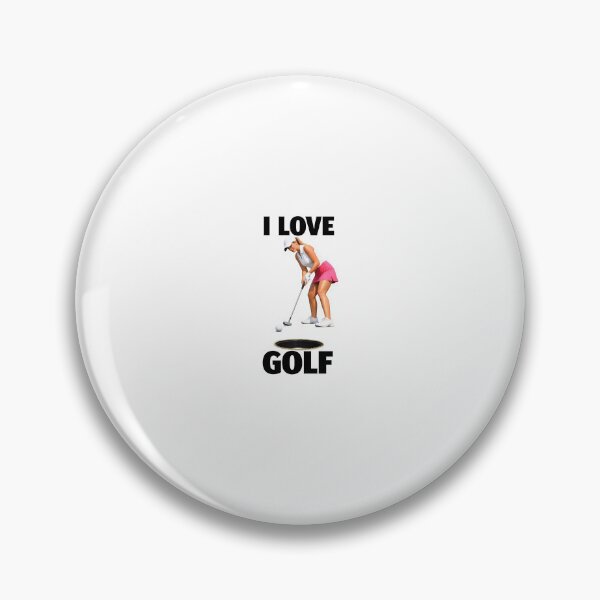 Item preview, I LOVE GOLF WOMEN'S TEE SHIRT IS MY FAVORITE ai generated created by frasues designed and sold by frasues.