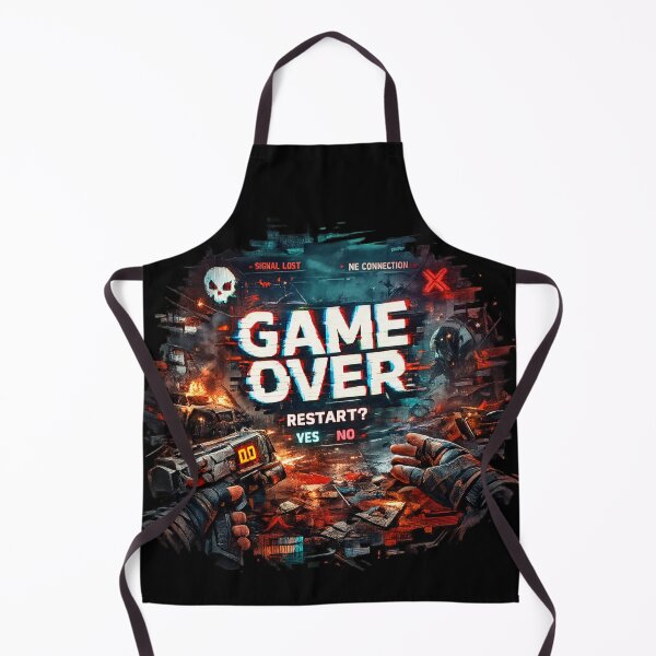 Item preview, Game Over Glitch – Cyber Pk Gaming Aesthetic designed and sold by Ana Gómez.
